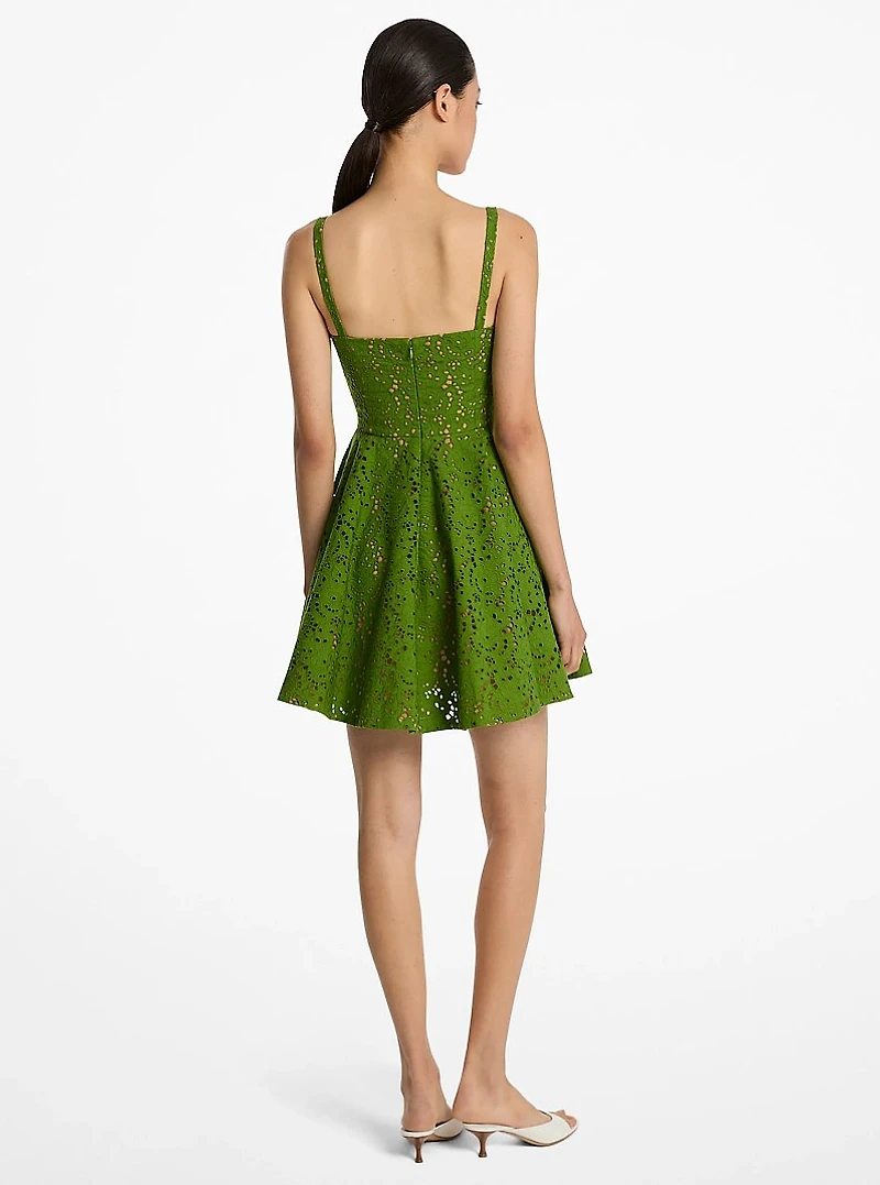 Cotton Eyelet Dress