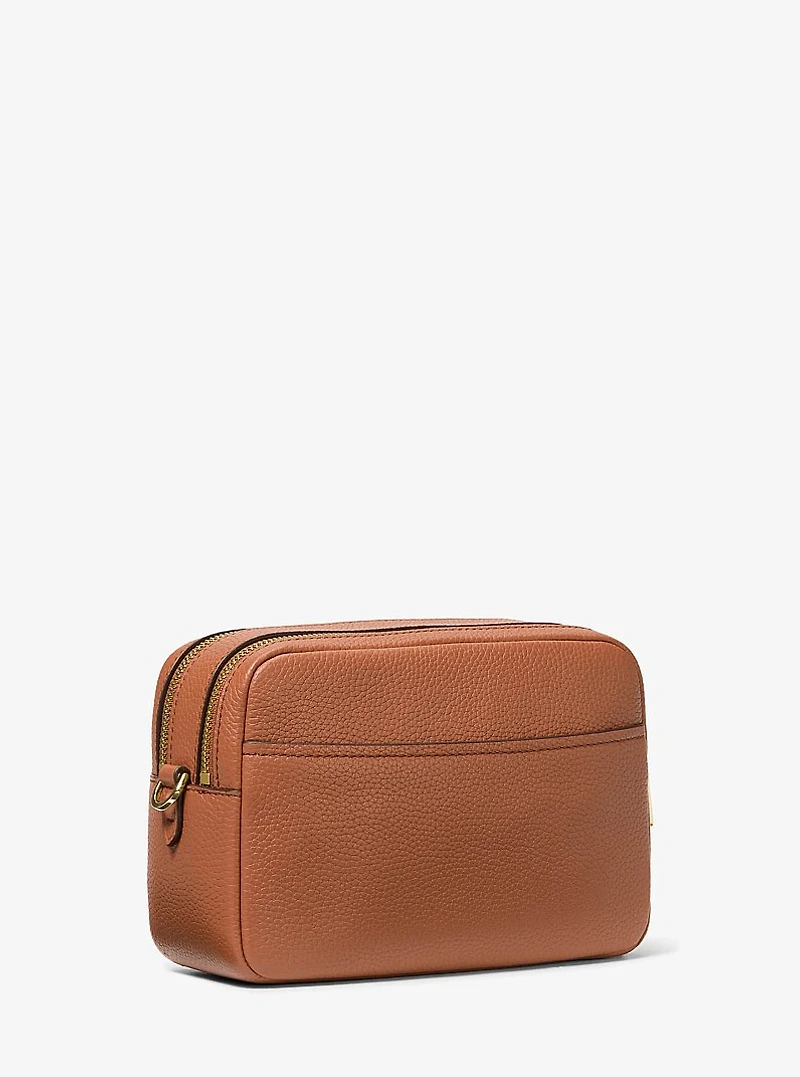 Bryant Medium Pebbled Leather Camera Crossbody Bag