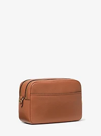 Bryant Medium Pebbled Leather Camera Crossbody Bag