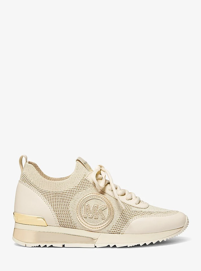 Jenkins Metallic Stretch Knit Trainer