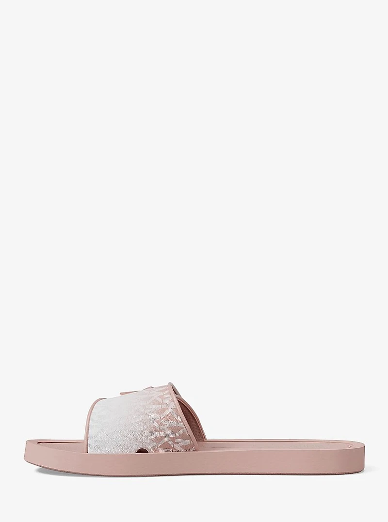Palmer Ombré Signature Logo Slide Sandal