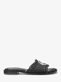 Hannah Denim Slide Sandal