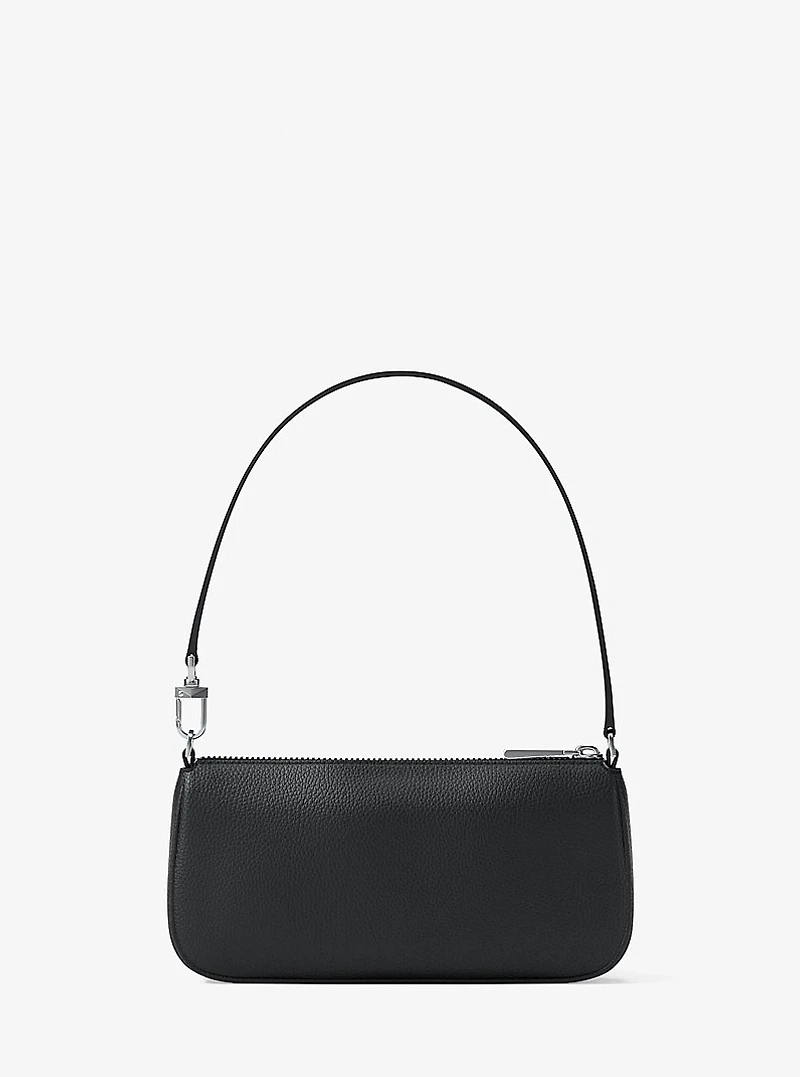 Zoe Small Pebbled Leather Pochette