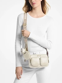 Jet Set Medium Leather Crossbody Bag with Case for Apple Airpods Pro