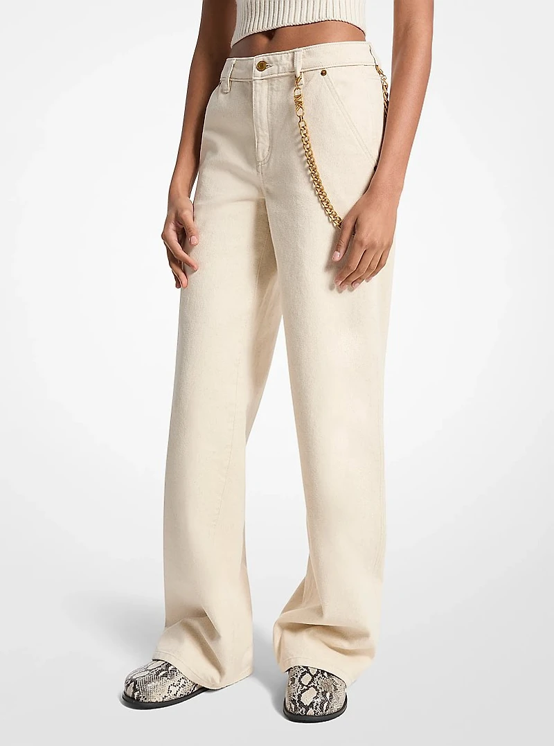 Relaxed Wide-Leg Jeans