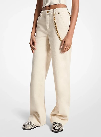 Relaxed Wide-Leg Jeans