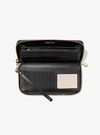 Jet Set Travel Large Leather Continental Wallet