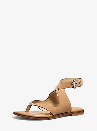 Irene Suede Wrap Sandal