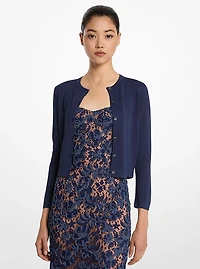 Stretch Viscose Baby Cardigan