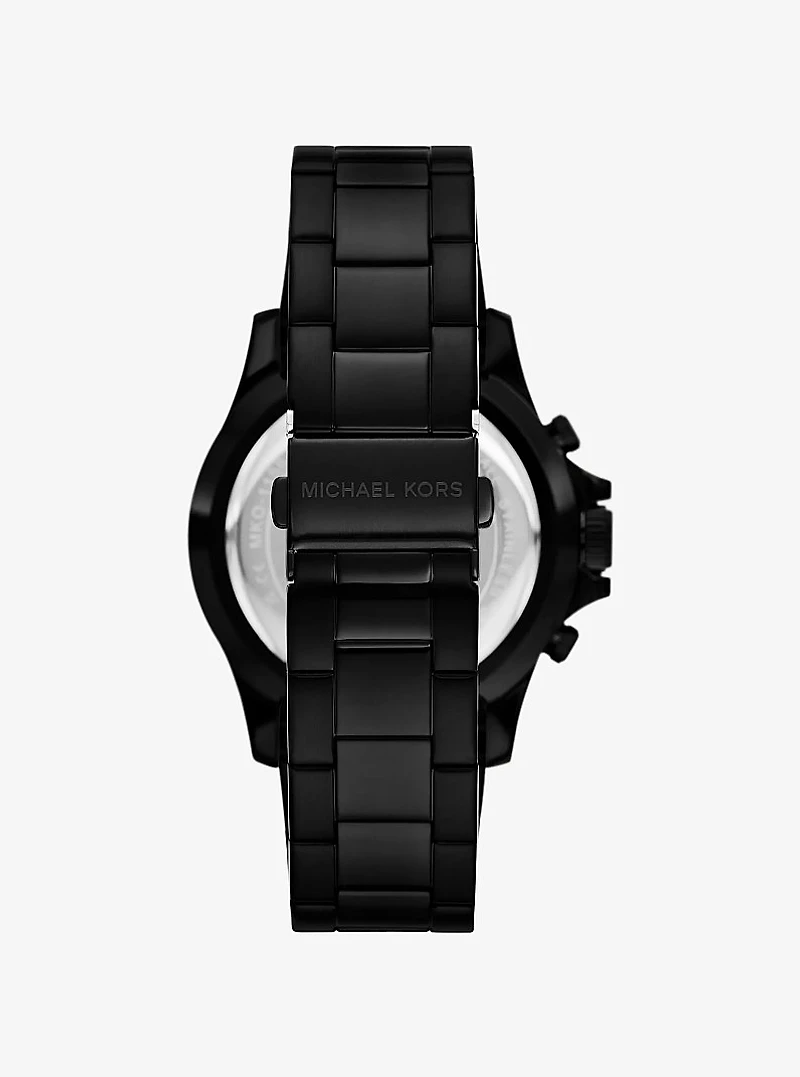 Oversized Everest Black-Tone Watch