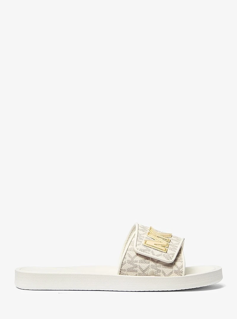 Palmer Signature Logo Slide Sandal