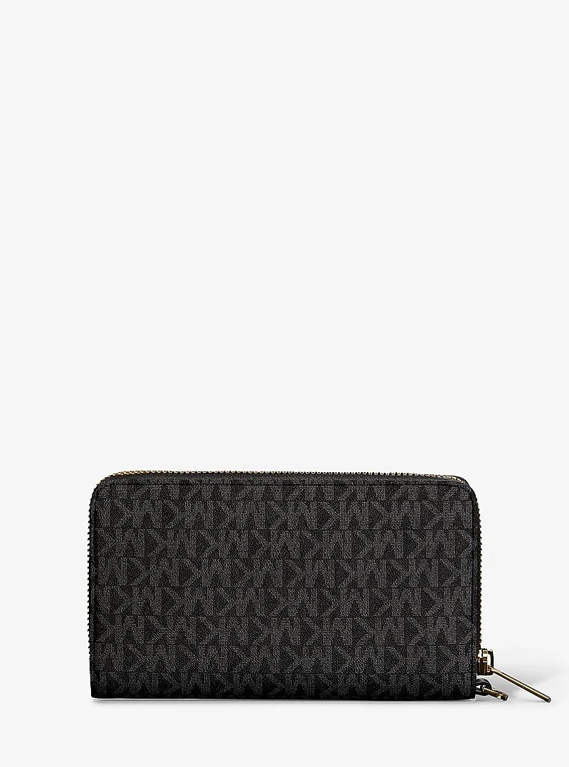 Jet Set Large Signature Logo Smartphone Wallet