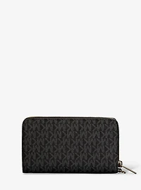 Jet Set Large Signature Logo Smartphone Wallet