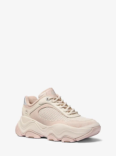 Atlas Mesh and Suede Trainer