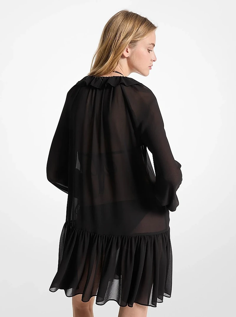 Ruffled Mini Dress