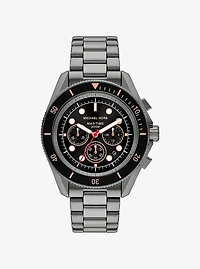 Oversized Maritime Gunmetal Watch