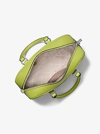 Thompson Medium Pebbled Leather Satchel