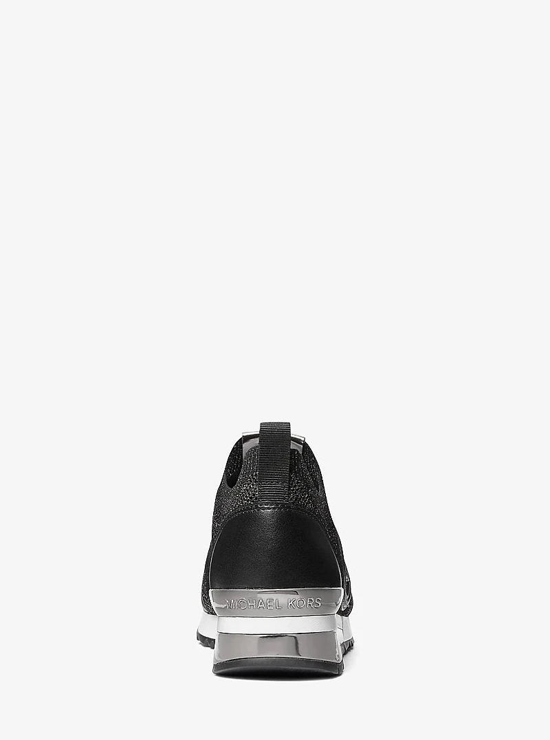 Jenkins Metallic Stretch Knit Trainer