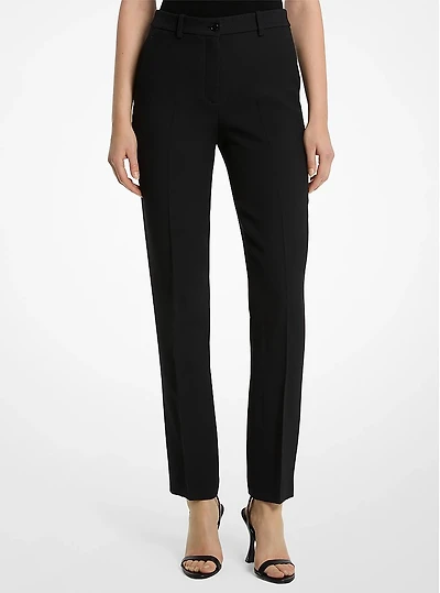 Samantha Double Crepe Sablé Pants