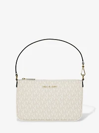 Jet Set Small Signature Logo Convertible Wristlet