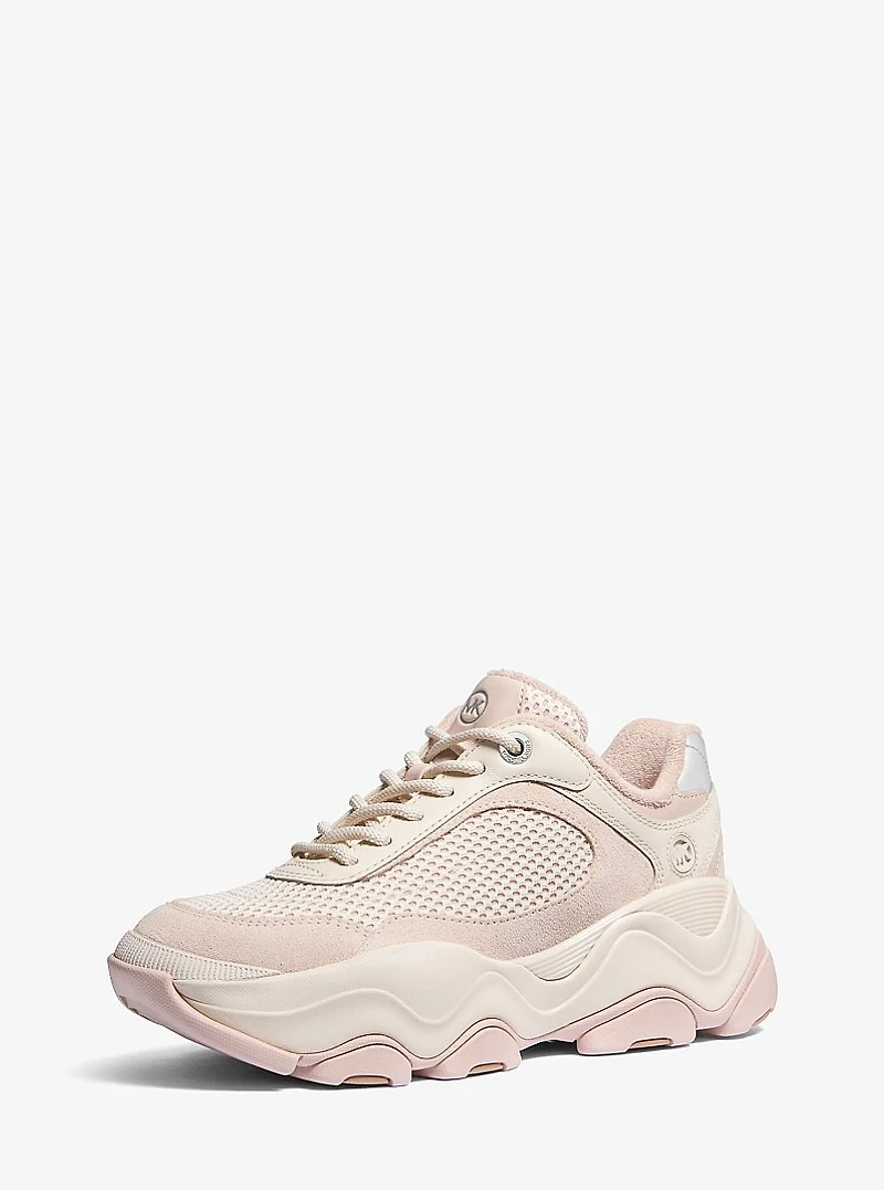 Atlas Mesh and Suede Trainer