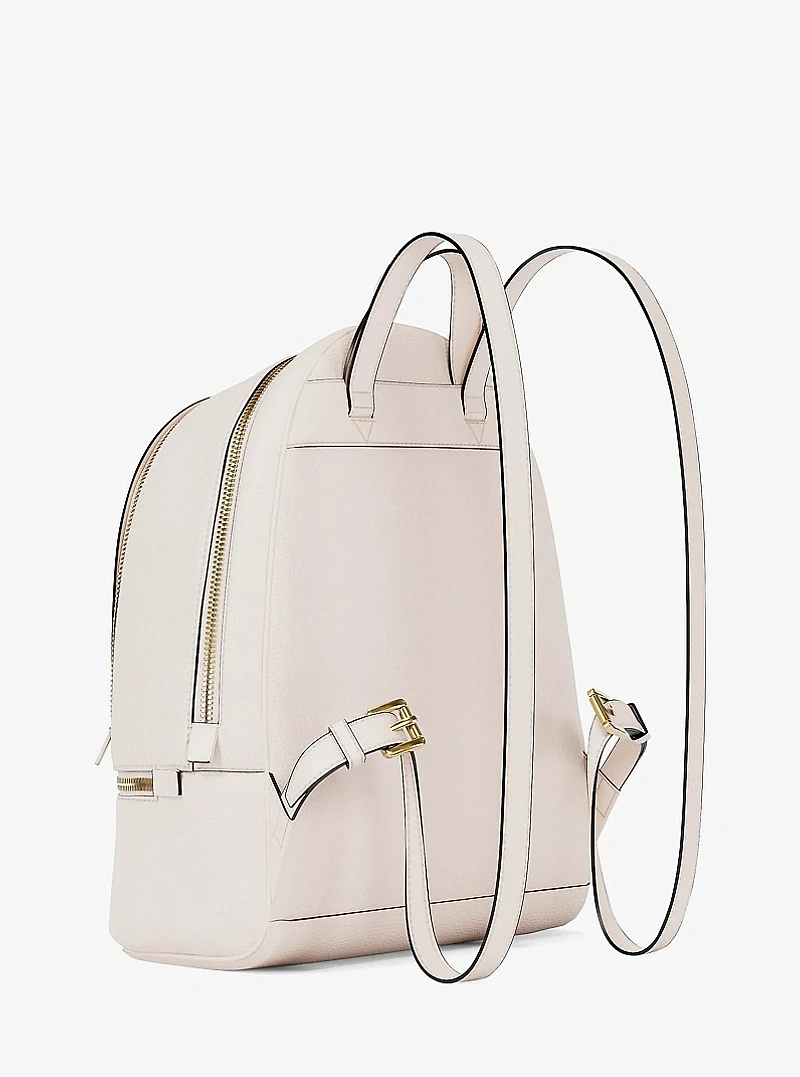 Rhea Medium Pebbled Leather Backpack