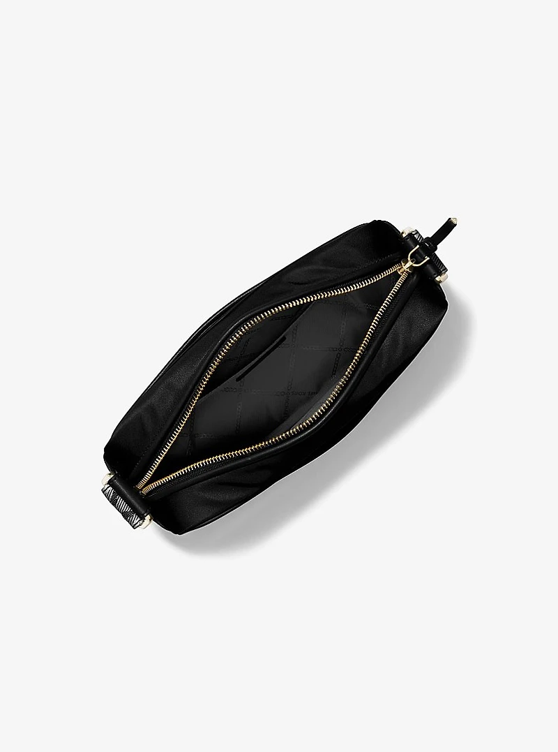 Jet Set Large Nylon Gabardine Crossbody Bag