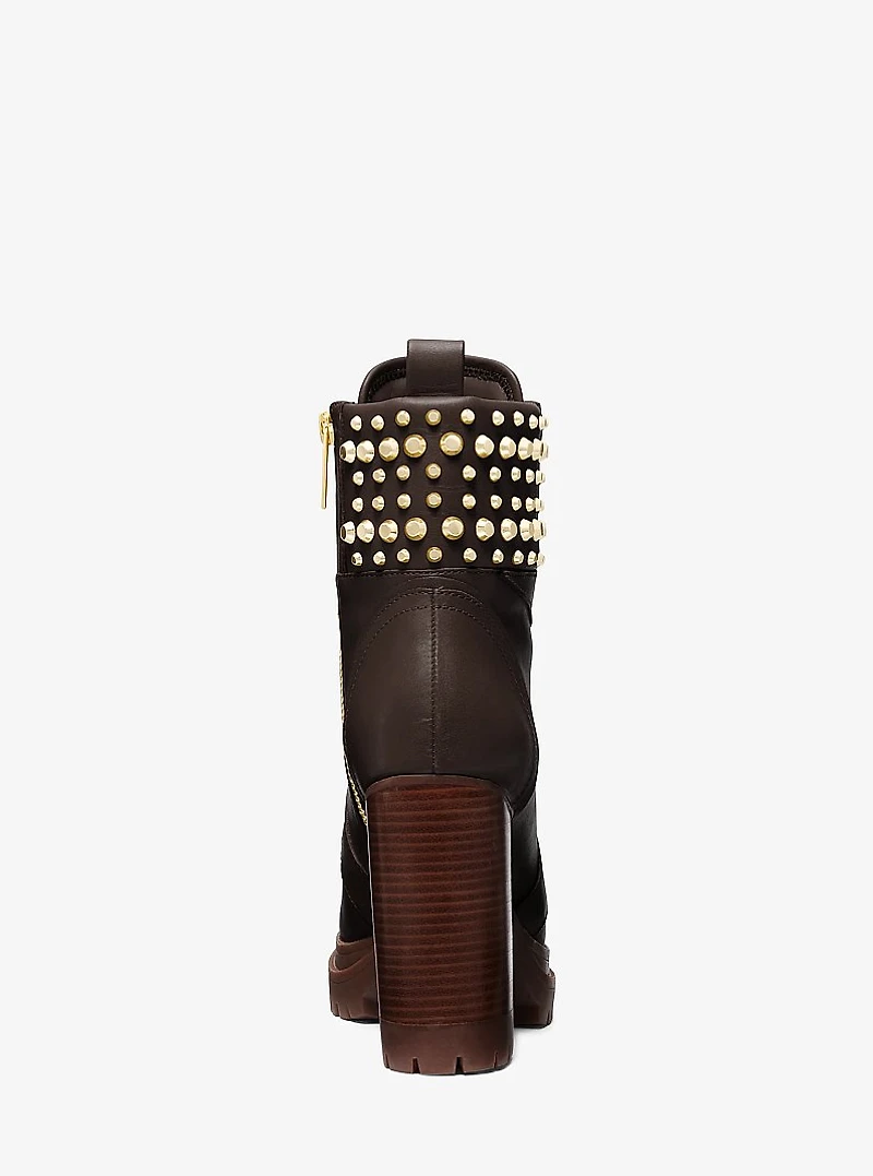 Yvonne Studded Leather Boot