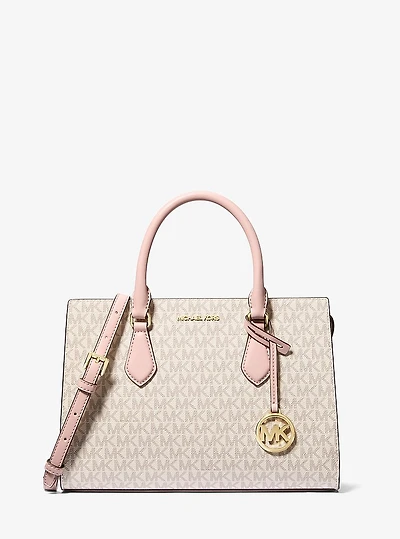 Sheila Medium Logo Satchel