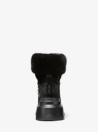 Shiloh Embellished Mixed-Media Boot