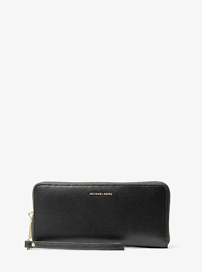 Jet Set Travel Large Leather Continental Wallet