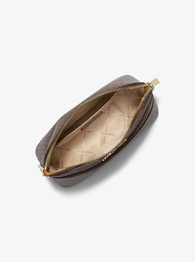 Jet Set Travel Medium Logo Dome Crossbody Bag