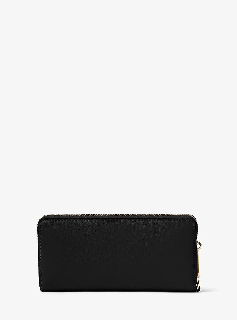 Leather Continental Wristlet