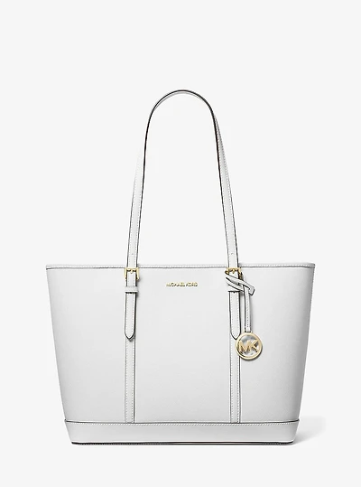 Jet Set Travel Large Saffiano Leather Tote Bag