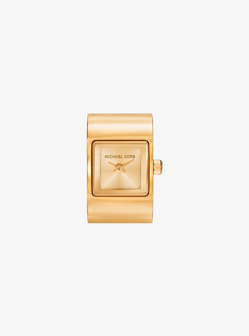 Darrington Gold-Tone Ring Watch