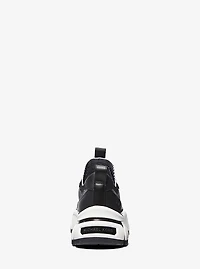 Darius Two-Tone Stretch Knit Trainer