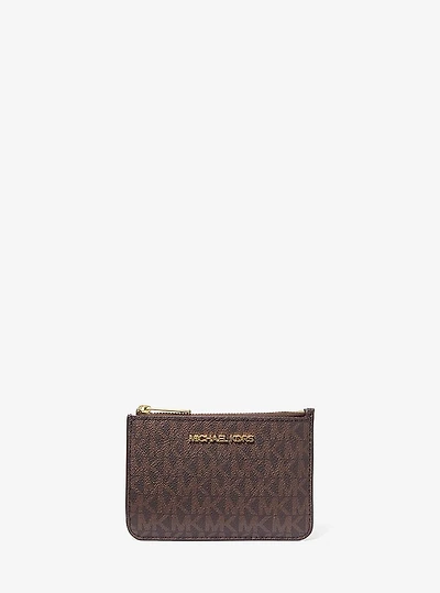 Jet Set Travel Small Signature Logo Coin Purse