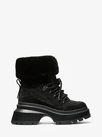 Shiloh Embellished Mixed-Media Boot