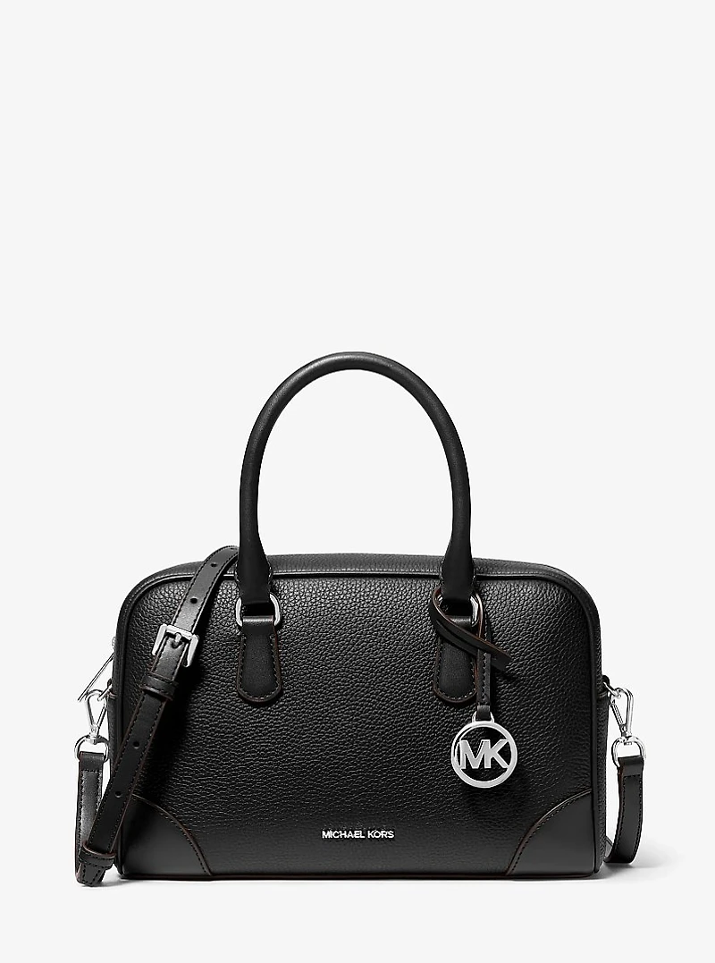 Thompson Pebbled Leather Satchel