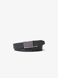 Reversible Signature Logo Belt