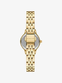 Mini Melissa Pavé Gold-Tone Watch