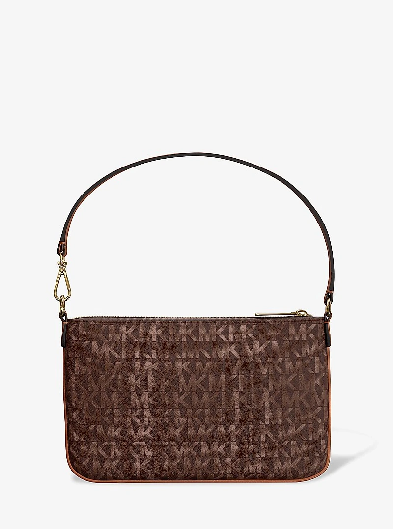 Jet Set Small Signature Logo Convertible Wristlet