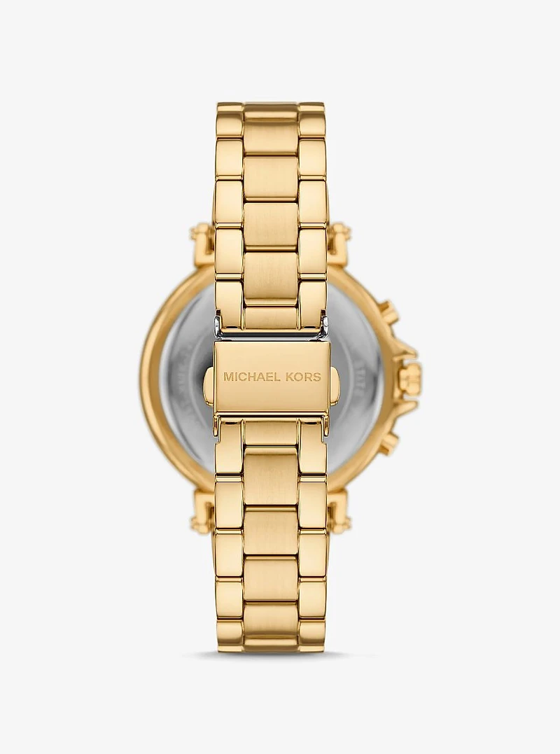 Oversized Maren Gold-Tone Watch