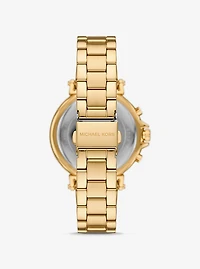 Oversized Maren Gold-Tone Watch