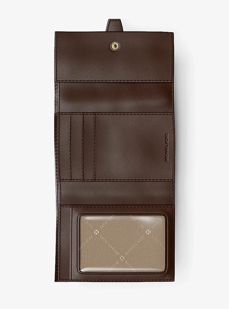 Greenwich Medium Saffiano Leather Trifold Wallet