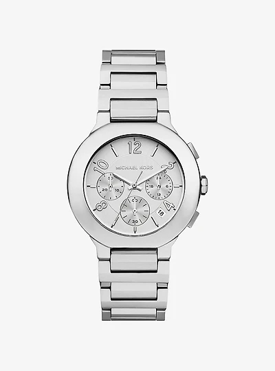 Oversized Gramercy Silver-Tone Watch