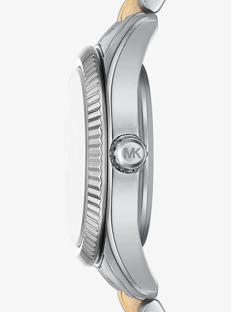 Mini Lexington Pavé Two-Tone Watch