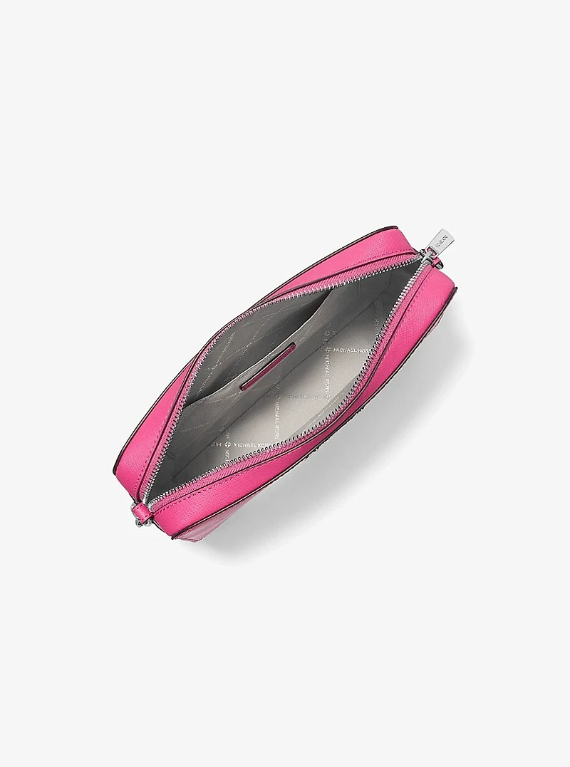 Jet Set Large Saffiano Leather Crossbody Bag