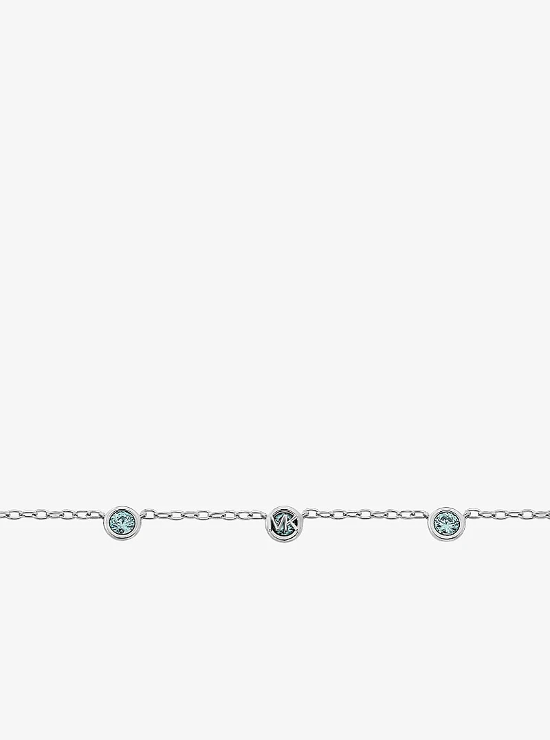 Bezel Cubic Zirconia Necklace