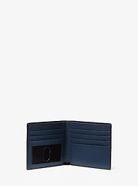 Hudson Pebbled Leather Billfold Wallet